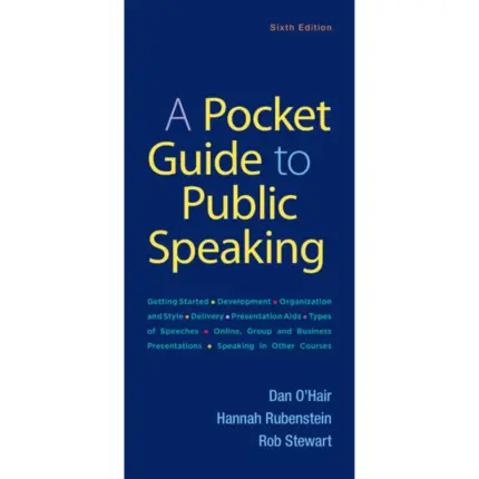 A Pocket Guide to Public Speaking, 6th Edition