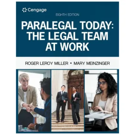 Paralegal Today The Legal Team at Work, 8th Edition