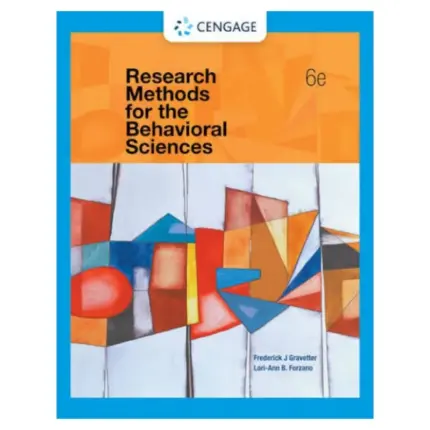 Research Methods for the Behavioral Sciences, 6th Edition
