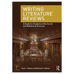 Writing Literature Reviews A Guide for Students of the Social and Behavioral Sciences, 7th Edition